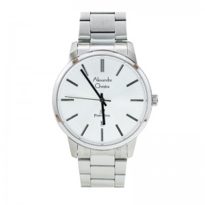 Alexandre Christie AC 1030 Silver White Man Steel MDBSSSL